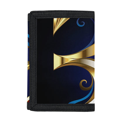 Eye Of Horus Amulet Print Trifold Wallet