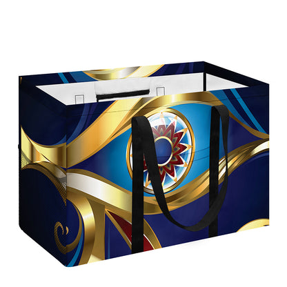 Eye Of Horus Amulet Print Utility Tote Bag