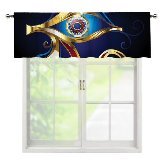 Eye Of Horus Amulet Print Window Valance