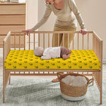 Eye Of Horus Symbol Pattern Print Baby Crib Sheet