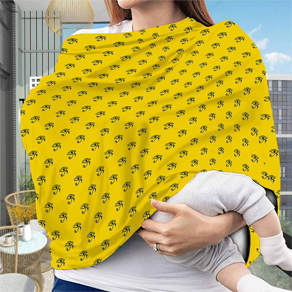 Eye Of Horus Symbol Pattern Print Baby Seat Cover