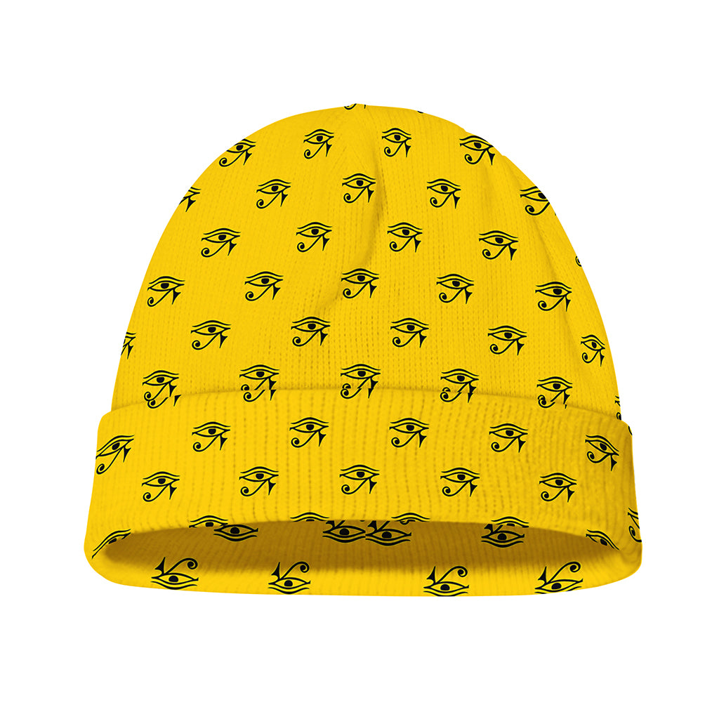 Eye Of Horus Symbol Pattern Print Beanie