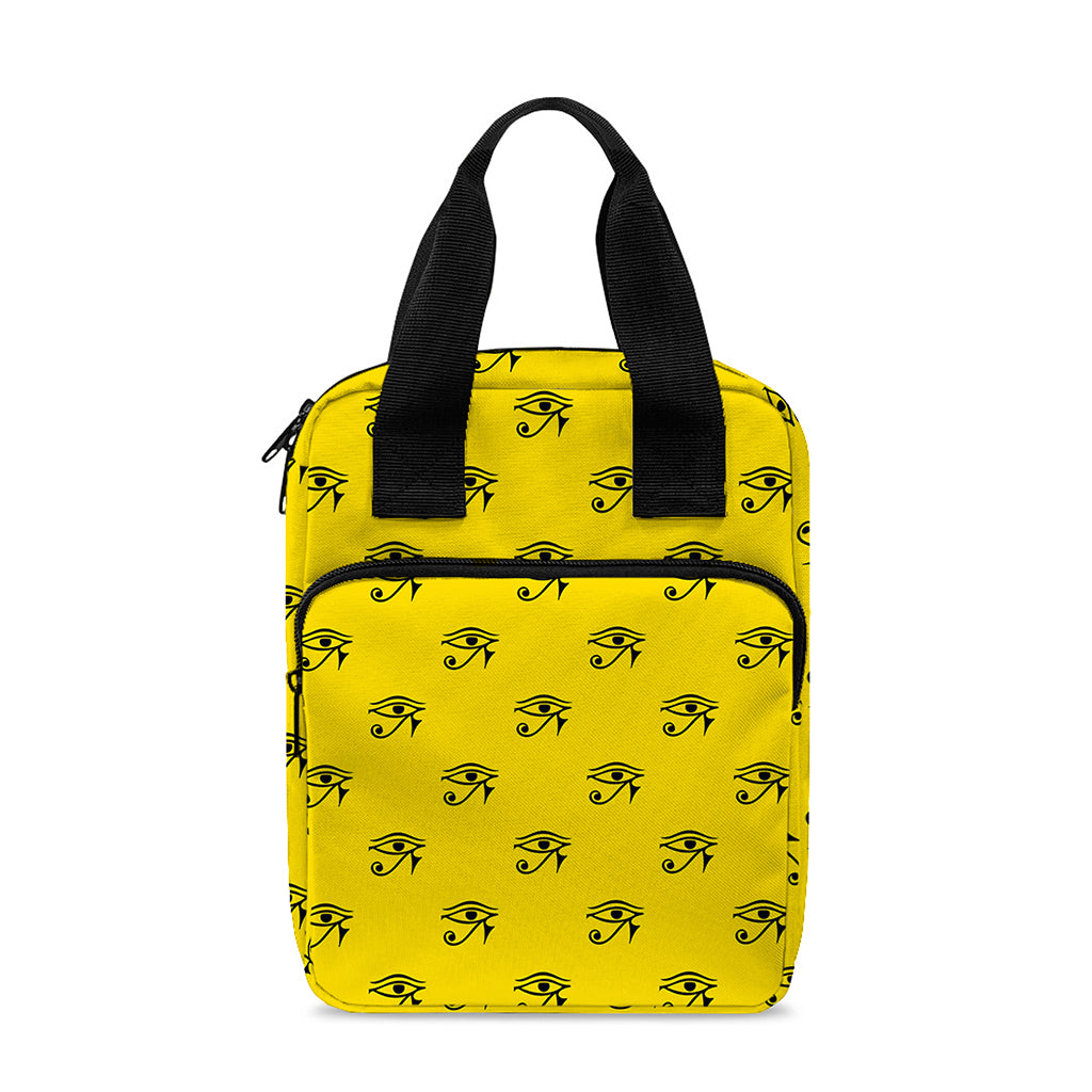Eye Of Horus Symbol Pattern Print Bible Tote Bag