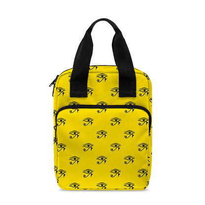 Eye Of Horus Symbol Pattern Print Bible Tote Bag