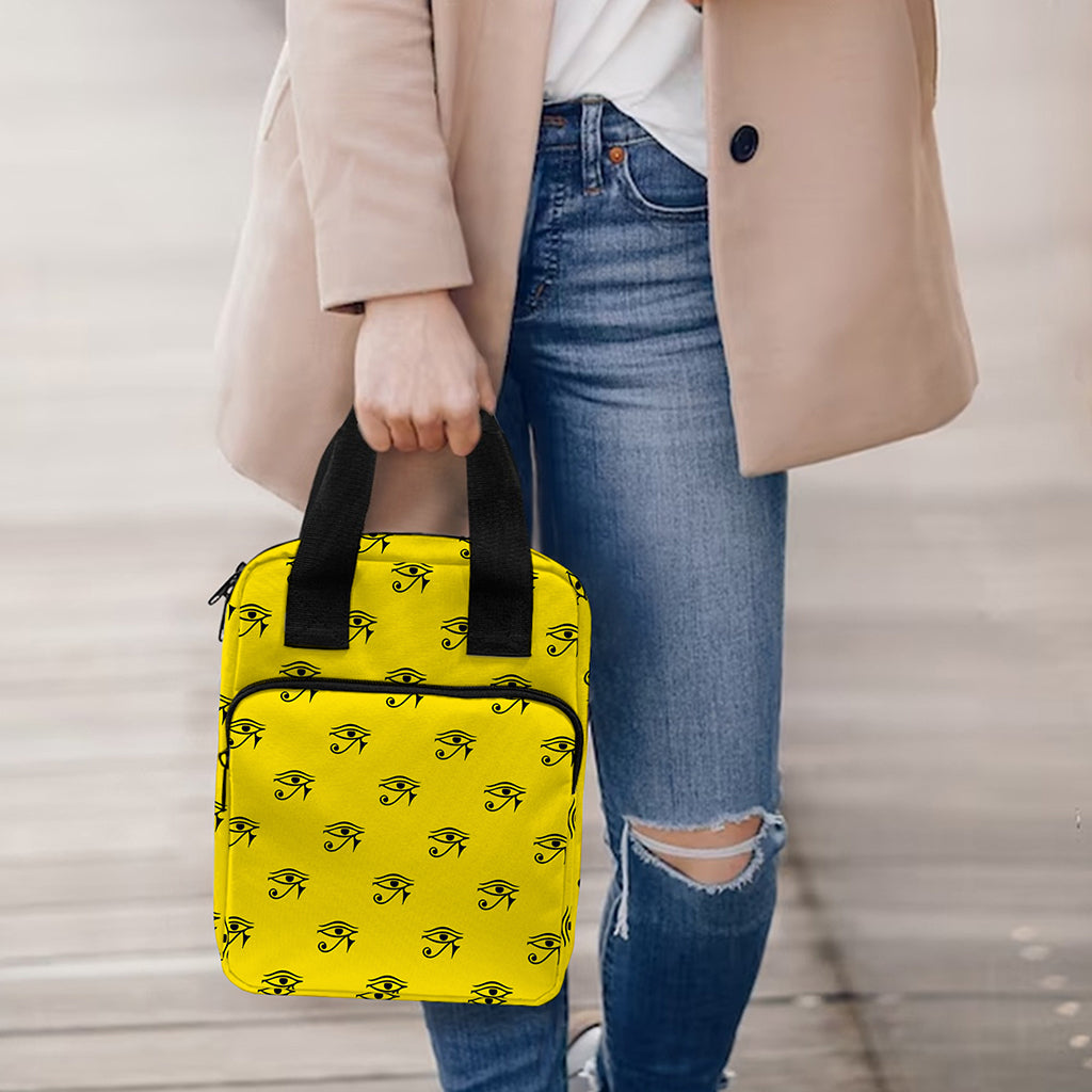 Eye Of Horus Symbol Pattern Print Bible Tote Bag
