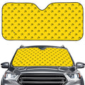 Eye Of Horus Symbol Pattern Print Car Windshield Sun Shade