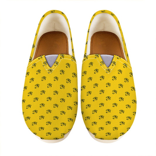 Eye Of Horus Symbol Pattern Print Casual Shoes