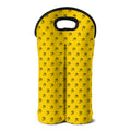 Eye Of Horus Symbol Pattern Print Double Neoprene Wine Tote