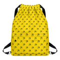 Eye Of Horus Symbol Pattern Print Drawstring Backpack