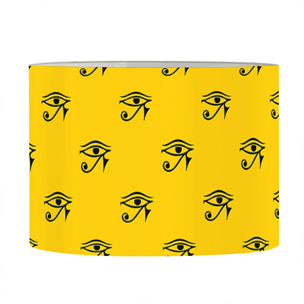 Eye Of Horus Symbol Pattern Print Drum Lamp Shade