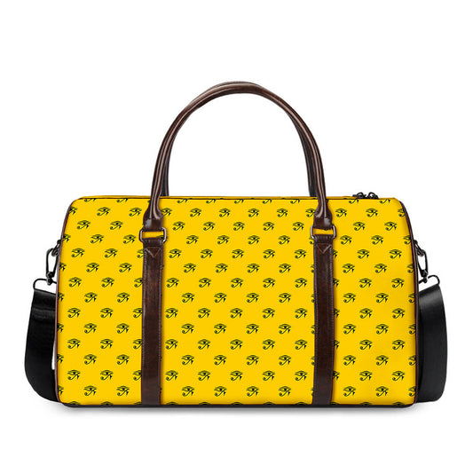Eye Of Horus Symbol Pattern Print Duffle Bag