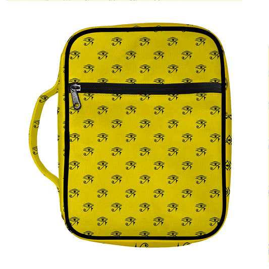 Eye Of Horus Symbol Pattern Print Front Pocket Bible Bag