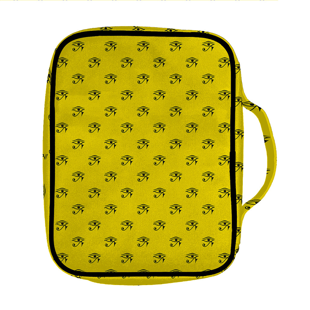 Eye Of Horus Symbol Pattern Print Front Pocket Bible Bag