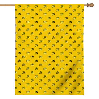 Eye Of Horus Symbol Pattern Print House Flag