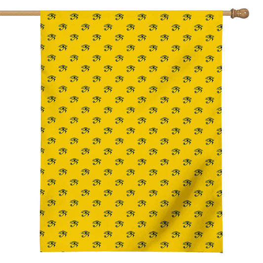 Eye Of Horus Symbol Pattern Print House Flag