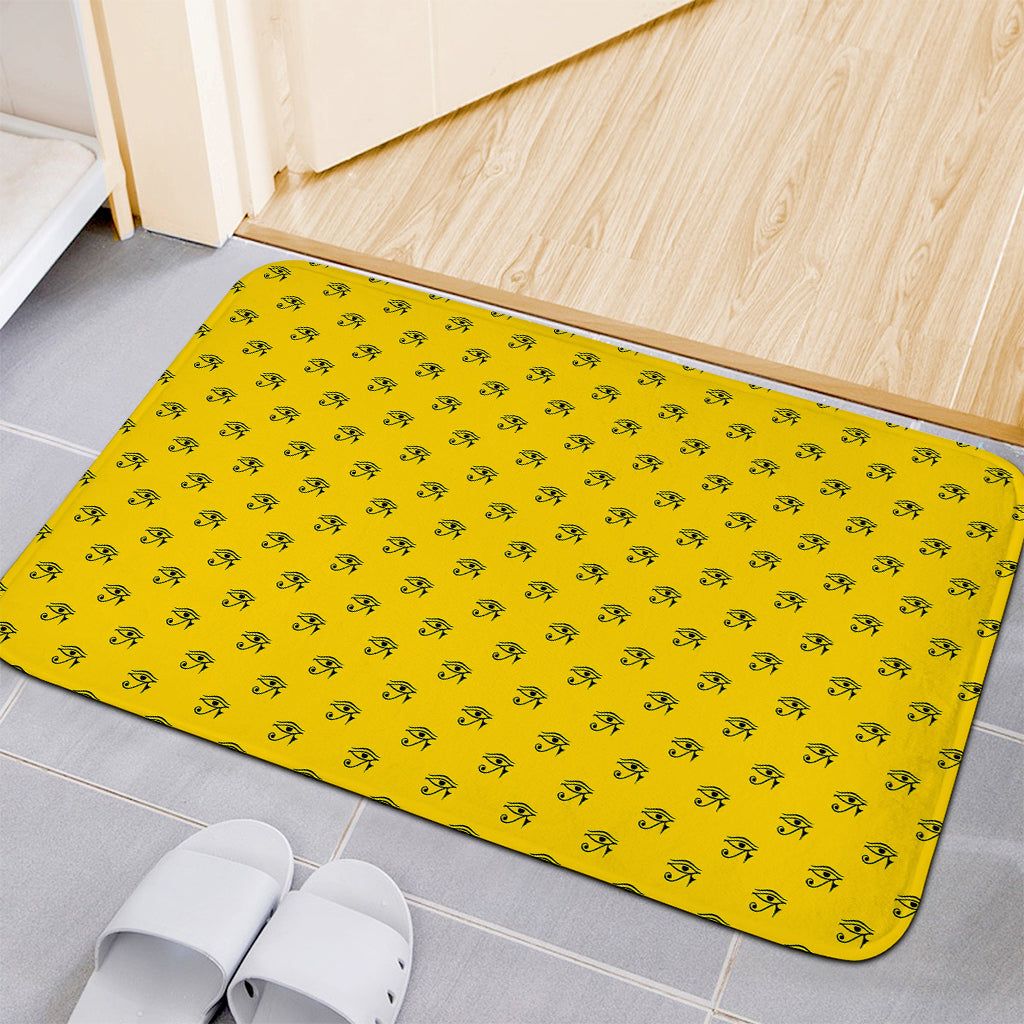 Eye Of Horus Symbol Pattern Print Indoor Door Mat