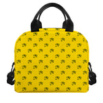 Eye Of Horus Symbol Pattern Print Insulated Lunch Bag