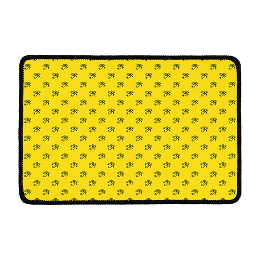 Eye Of Horus Symbol Pattern Print Kitchen Mat