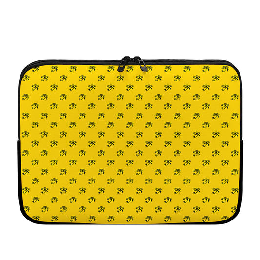 Eye Of Horus Symbol Pattern Print Laptop Sleeve