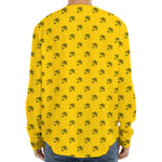Eye Of Horus Symbol Pattern Print Long Sleeve Baseball Jersey