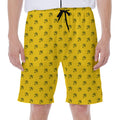 Eye Of Horus Symbol Pattern Print Men's Beach Shorts