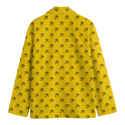 Eye Of Horus Symbol Pattern Print Men's Blazer