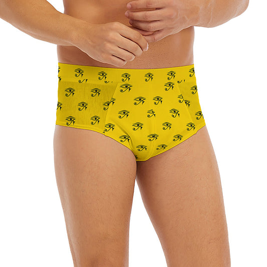 Eye Of Horus Symbol Pattern Print Men's Briefs