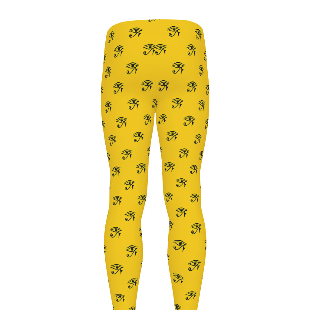 Eye Of Horus Symbol Pattern Print Men's leggings