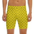 Eye Of Horus Symbol Pattern Print Men's Long Boxer Briefs