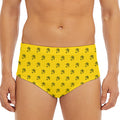 Eye Of Horus Symbol Pattern Print Men's Triangle Swim Briefs