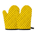 Eye Of Horus Symbol Pattern Print Oven Mitts