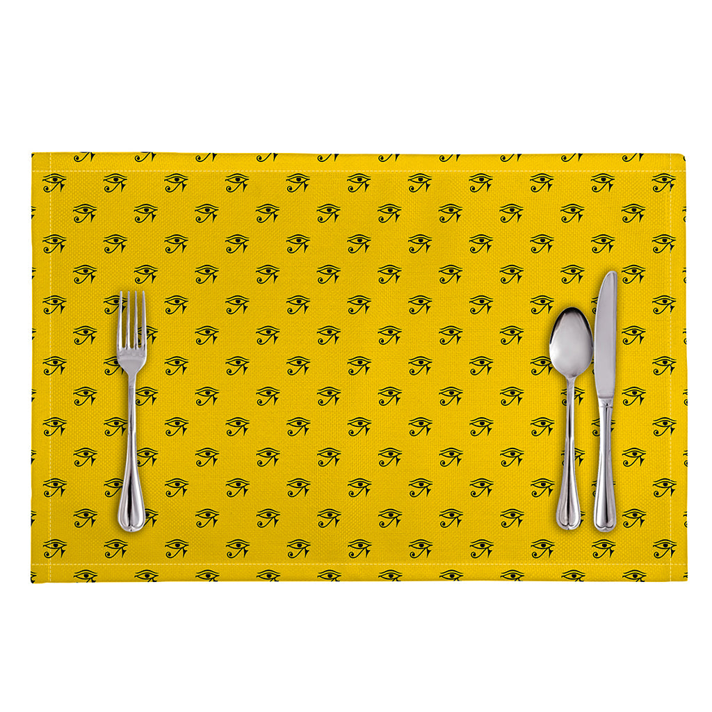 Eye Of Horus Symbol Pattern Print Placemat
