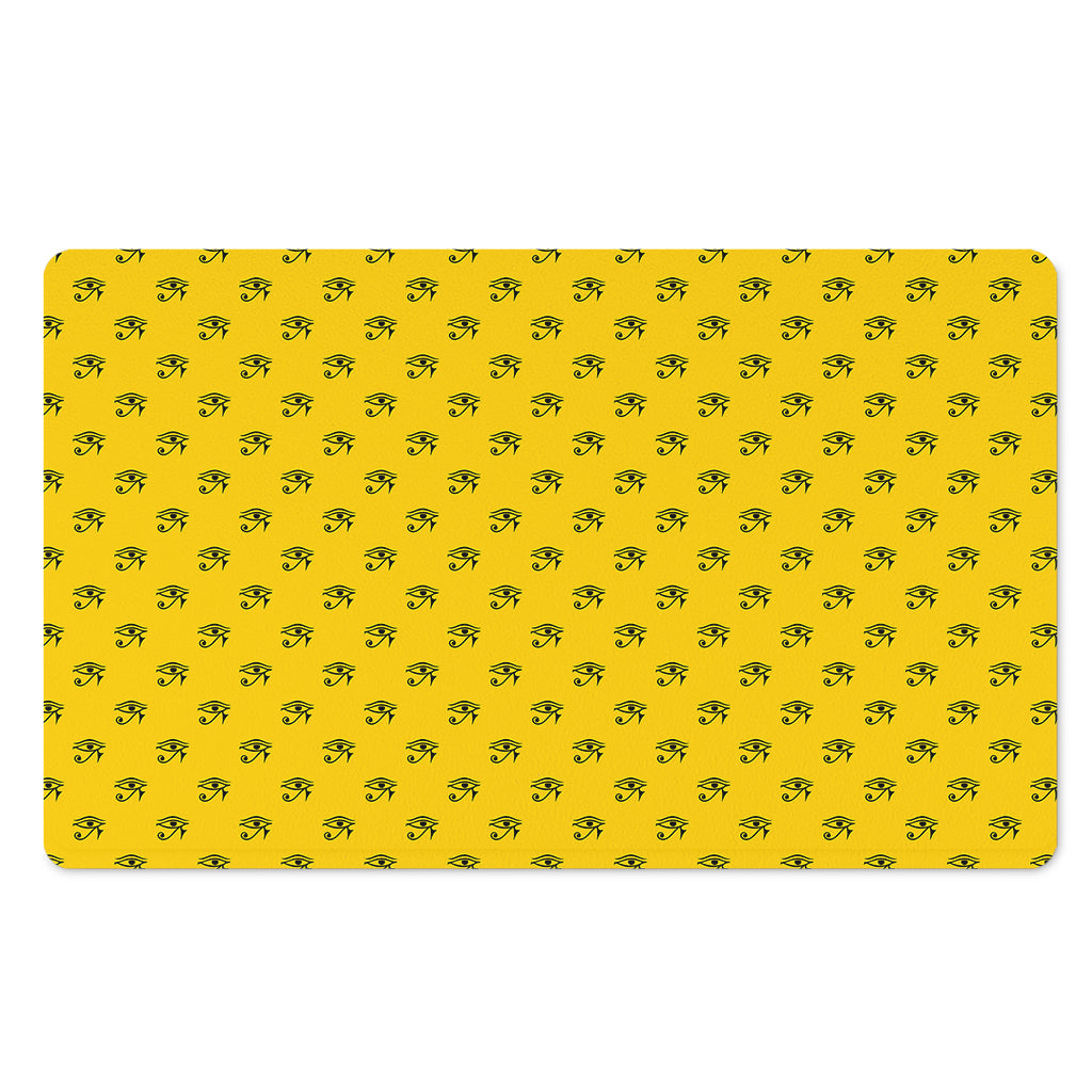 Eye Of Horus Symbol Pattern Print Polyester Doormat