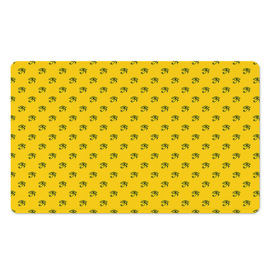 Eye Of Horus Symbol Pattern Print Polyester Doormat