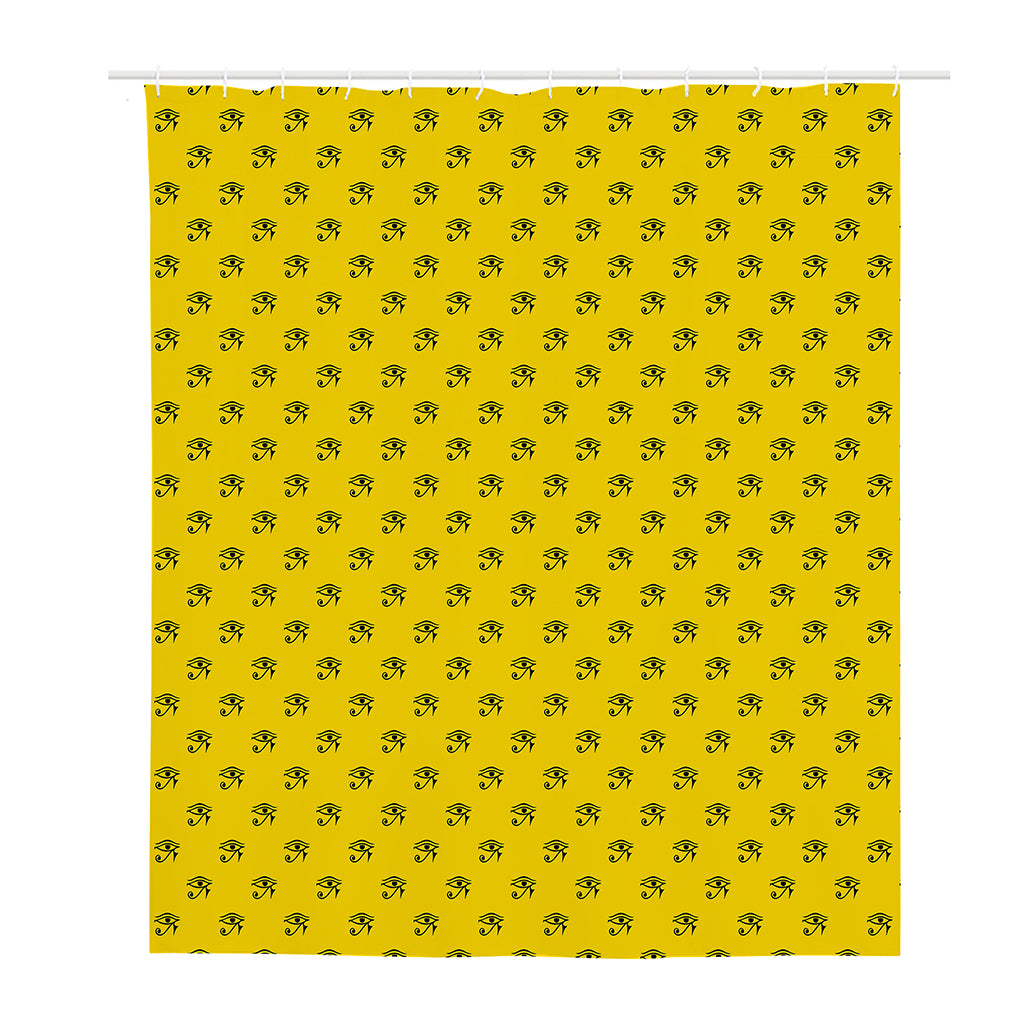 Eye Of Horus Symbol Pattern Print Polyester Shower Curtain