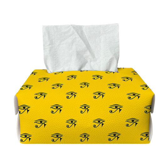 Eye Of Horus Symbol Pattern Print Rectangle Tissue Box Cover
