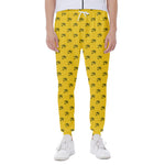 Eye Of Horus Symbol Pattern Print Scuba Joggers