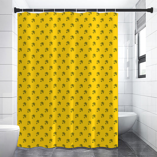 Eye Of Horus Symbol Pattern Print Shower Curtain