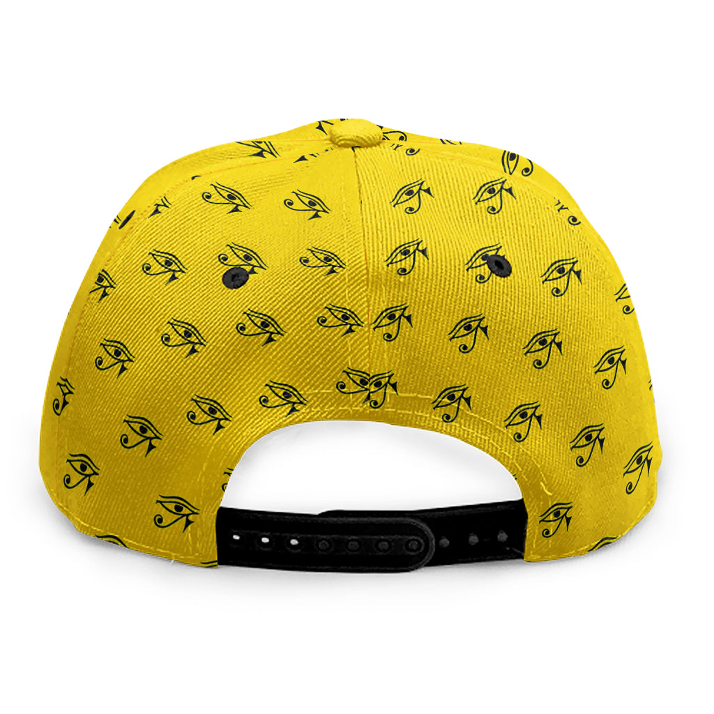 Eye Of Horus Symbol Pattern Print Snapback Cap