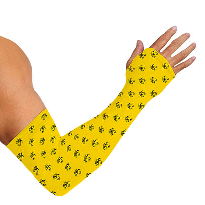 Eye Of Horus Symbol Pattern Print Sun Protection Arm Sleeves