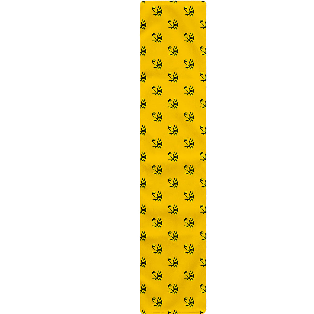 Eye Of Horus Symbol Pattern Print Table Runner