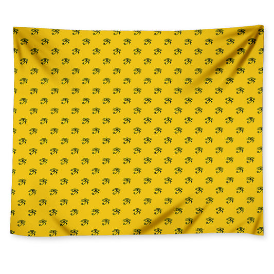 Eye Of Horus Symbol Pattern Print Tapestry