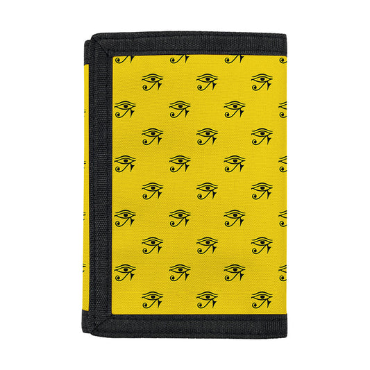 Eye Of Horus Symbol Pattern Print Trifold Wallet