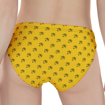 Eye Of Horus Symbol Pattern Print Women's Panties