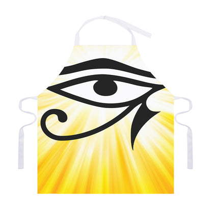 Eye Of Horus Symbol Print Adjustable Apron