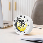 Eye Of Horus Symbol Print Alarm Clock