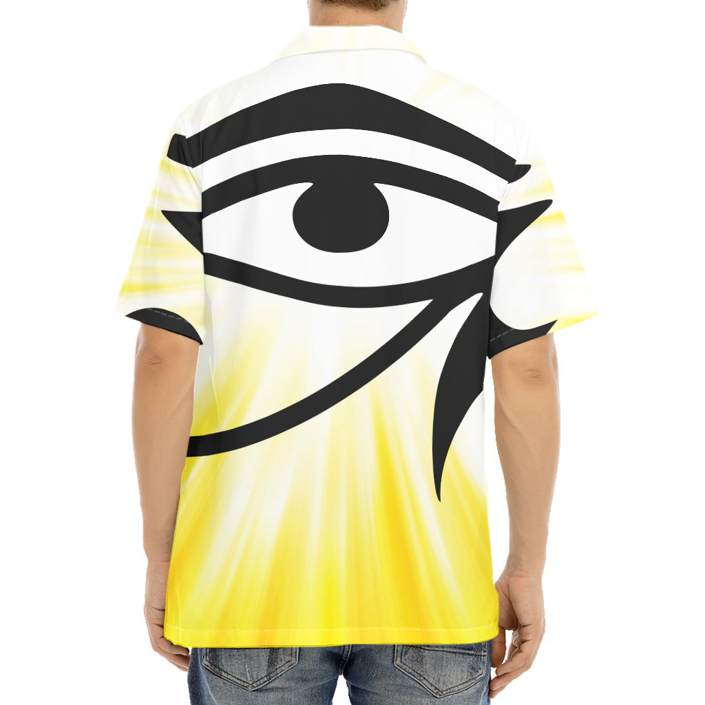 Eye Of Horus Symbol Print Aloha Shirt