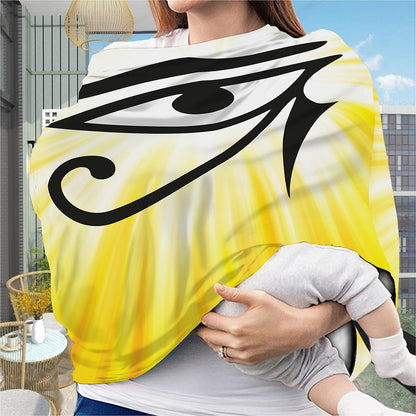 Eye Of Horus Symbol Print Baby Seat Cover