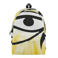 Eye Of Horus Symbol Print School Backpack