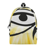 Eye Of Horus Symbol Print Backpack